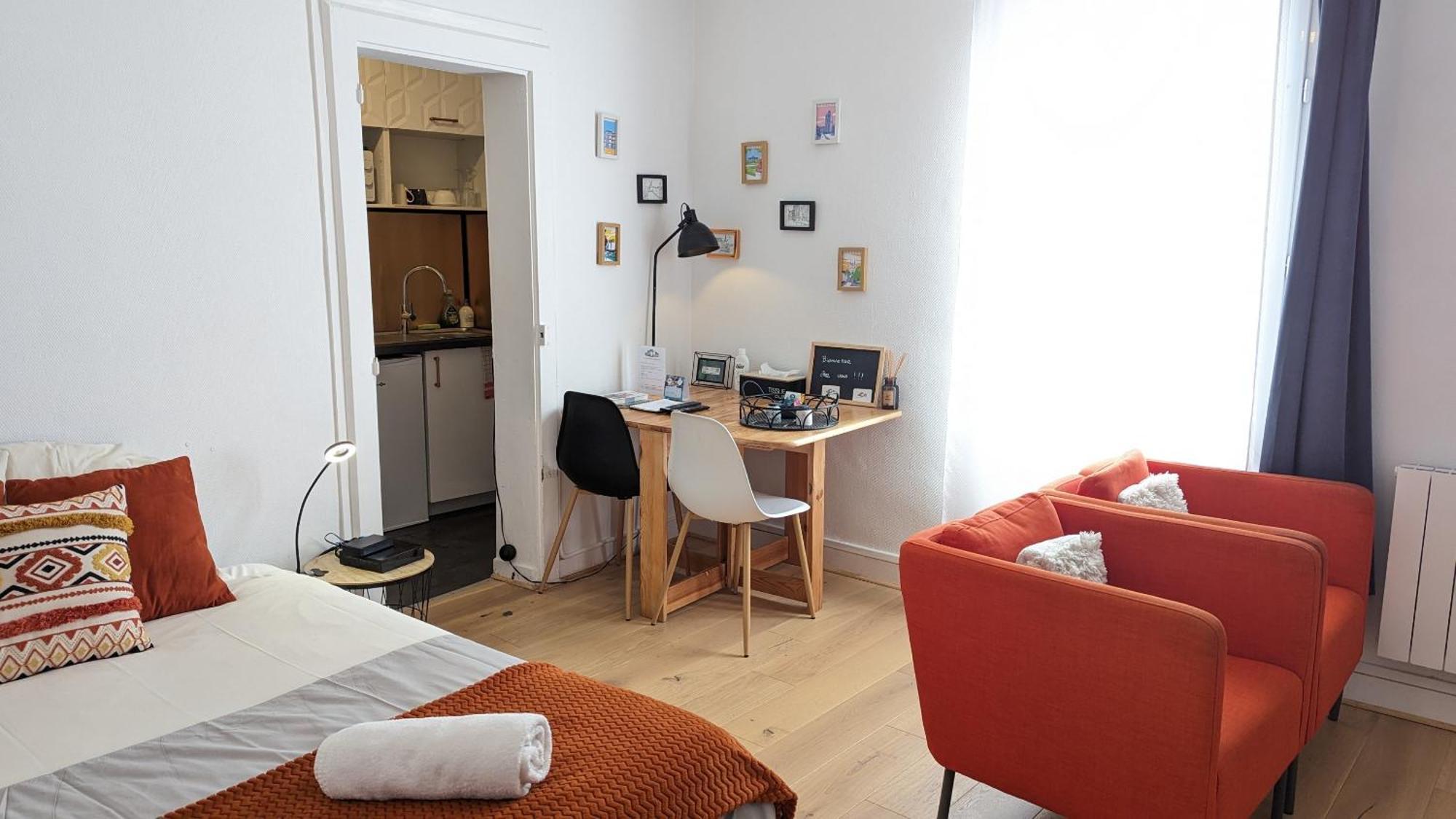 Appartement Hypercentre Calme Proche Centre Des Congres Angers Kamer foto